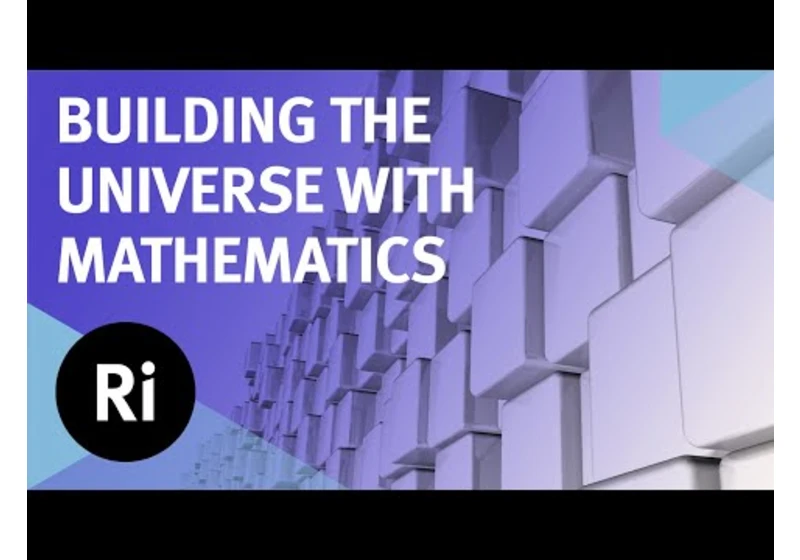 Building the universe with mathematics - with Manil Suri