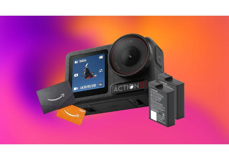 Capture Every Frame With This DJI Osmo Action 5 Pro Bundle Offer