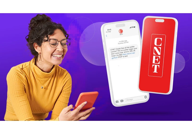 CNET Deals Texted Daily: Join Our Text Group for Curated Deals Under $50