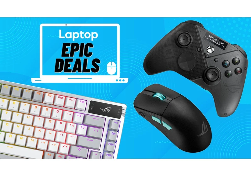  Top 5 deals on Asus ROG gaming gear: Score $50 off keyboards, mice, controllers, and headphones 