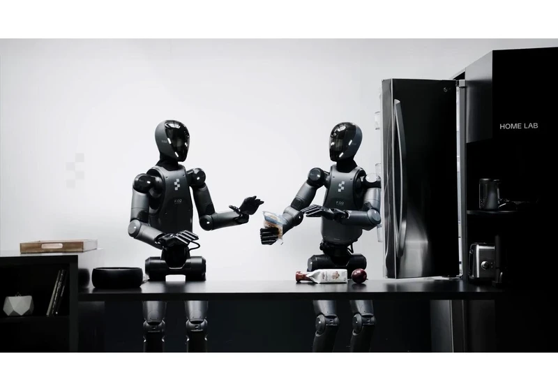 These Humanoid Robots Work Together, Running the Same AI