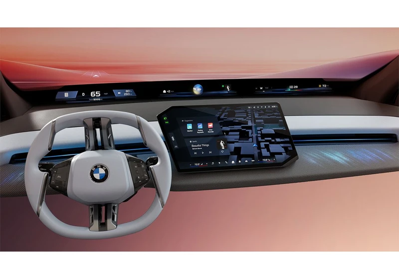  Goodbye, buttons – BMW's new Panoramic iDrive system gives all of its cars a massive head-up display with AI assistant 