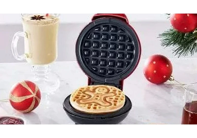 This Mini Waffle Maker Makes the Perfect Keto-Friendly Breakfast – and It's Only $10