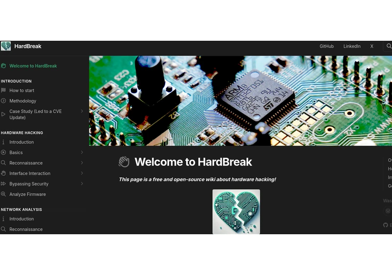 I created an open-source Hardware Hacking Wiki – with tutorials for beginners