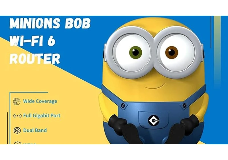 I Want This $69 Minions Router and Not Just Because It’s Fun and on Sale