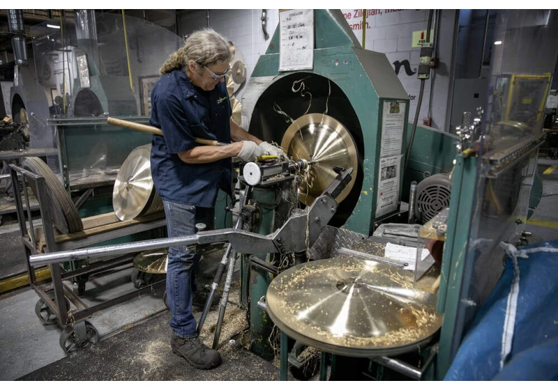 Zildjian, a 400-year-old cymbal-making company in Massachusetts