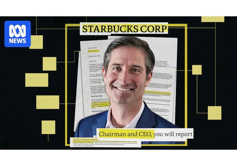 Take a closer look at Starbucks CEO's contract, which covers his commute by jet