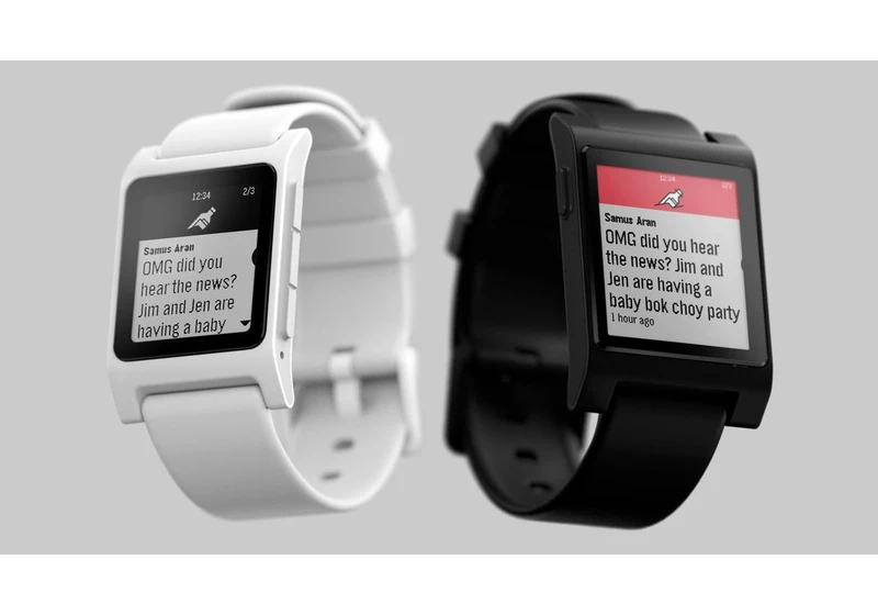  Pebble founder announces two new smartwatches, and they're basically the opposite of an Apple Watch in every way 