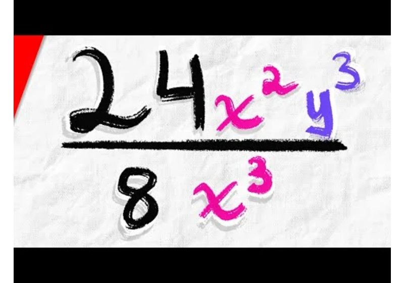 How to Simplify Fractions with Variable Expressions | Pre-Algebra