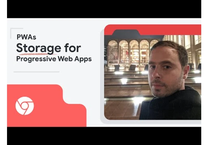 Storage for Google Chrome web apps