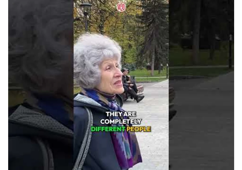 Russian babushkas, are you brainwashed?