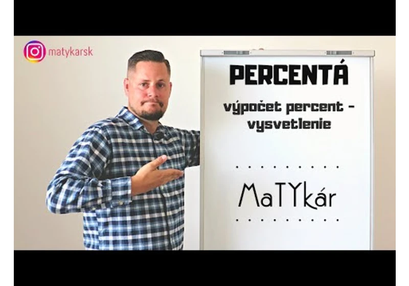 PERCENTÁ | výpočet PERCENT - vysvetlenie