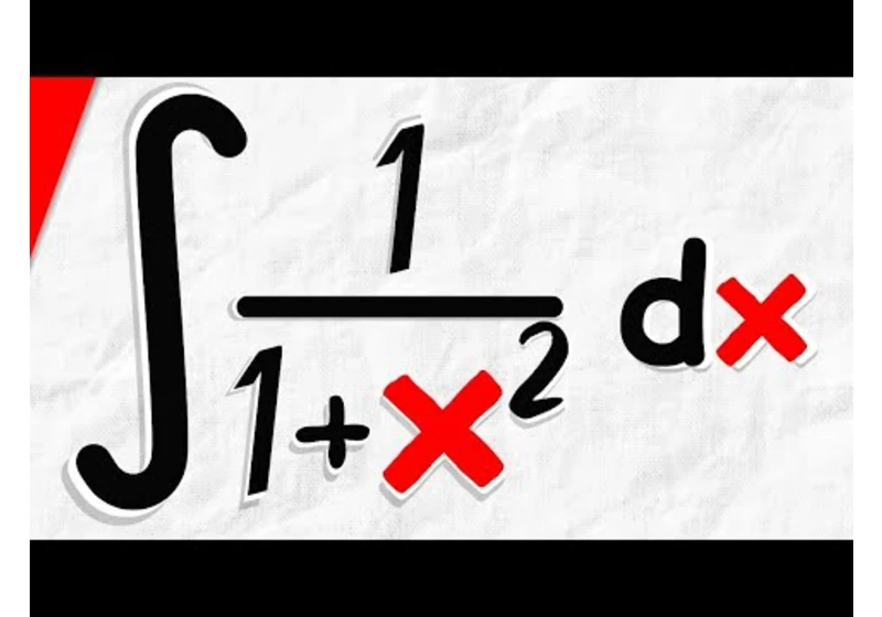 Integral of 1/(1+x^2) with u-Substitution | Calculus 1 Exercises