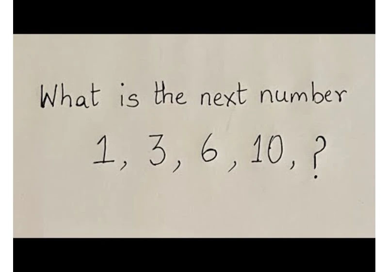 What is the next number in the series?