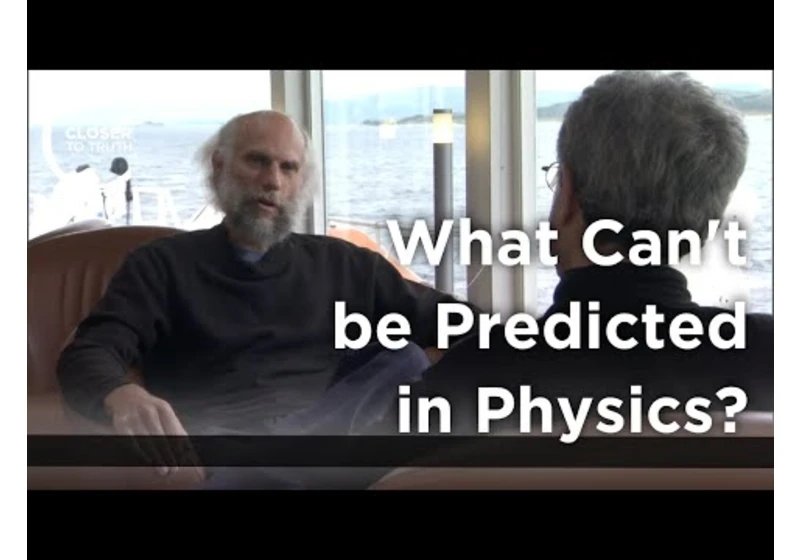 Ken Olum - What Can't be Predicted in Physics?