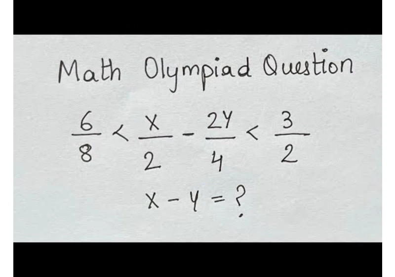 Greece | Math Olympiad Question | Grades 4 - 8