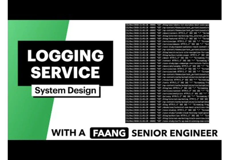 System Design: Logging Service