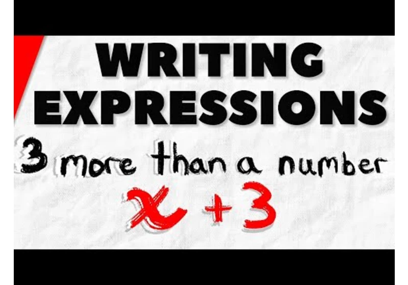 Write Variable Expressions to Represent Phrase | Pre-Algebra Exercises