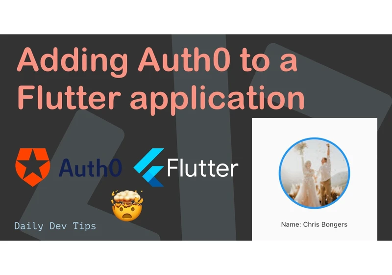 Adding Auth0 to a Flutter application