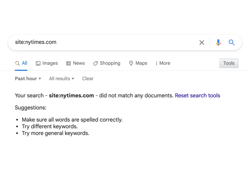 Google confirmed serving issue with Google Search results