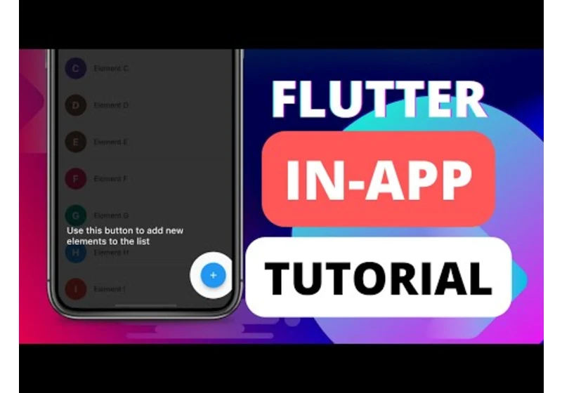 Use this to explain how to use your app | Flutter PRO tip #2