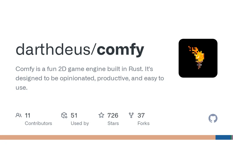 Comfy, the 2D rust game engine, is now archived