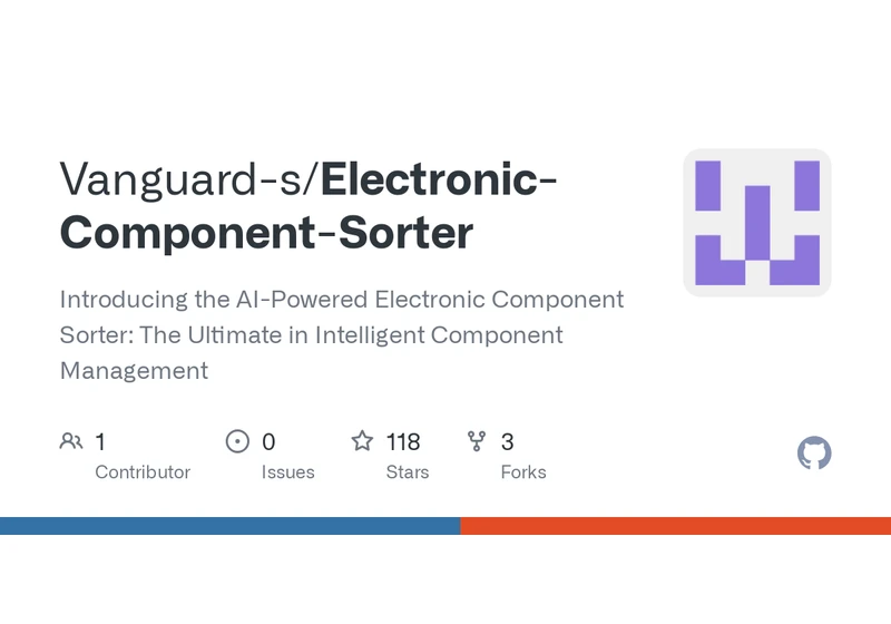 AI-Powered Electronic Component Sorter