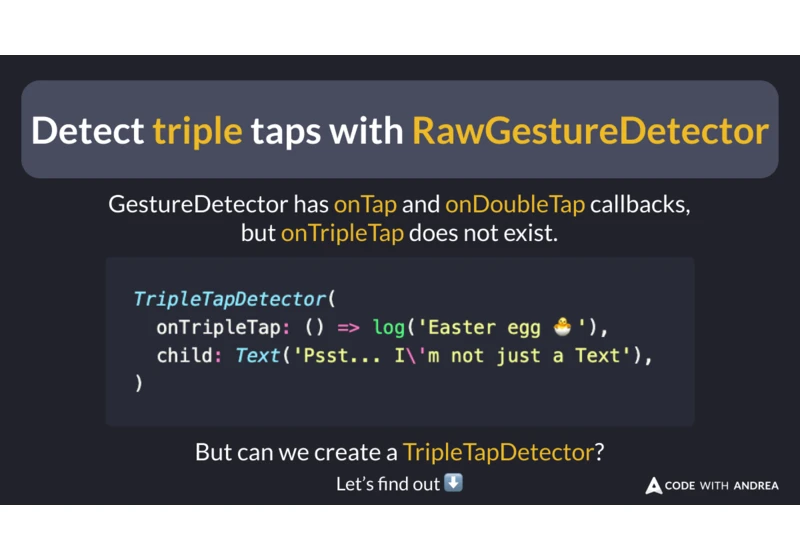 How to detect triple taps with RawGestureDetector