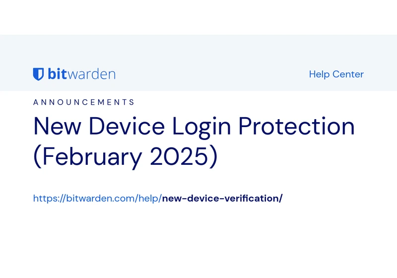 Bitwarden introduces mandatory 2FA for new devices