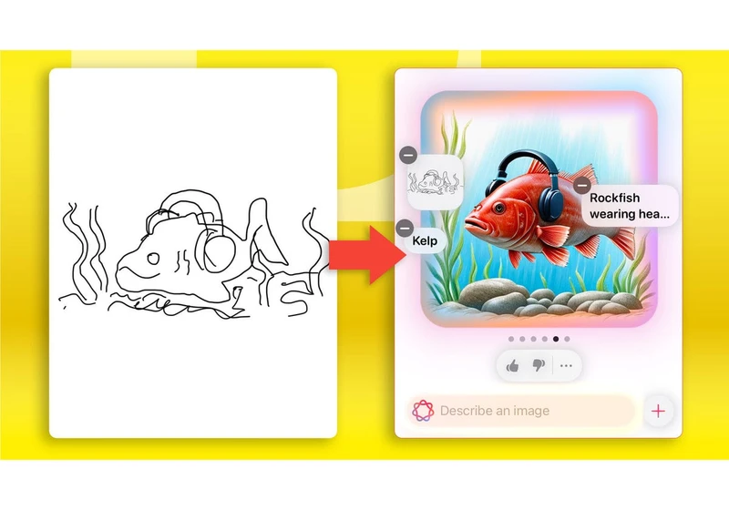 Conjure Drawings From Sketches Using Image Wand in Apple Intelligence on Your iPhone or iPad