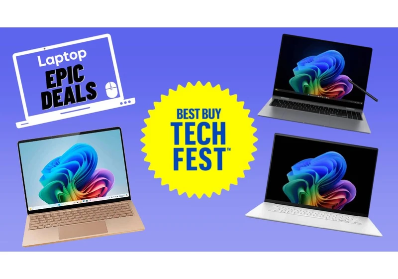  Best Buy's Tech Fest takes up to $500 off Copilot+ PCs, here are 7 deals you don't want to miss 