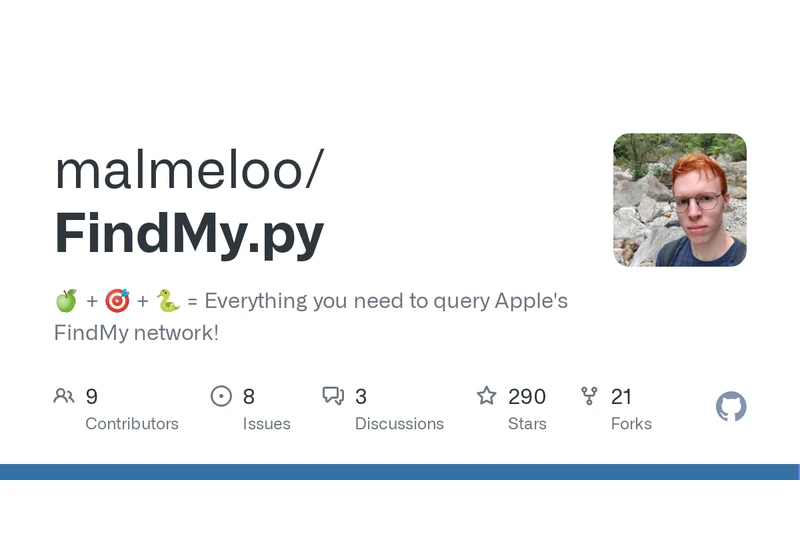 Query Apple's FindMy Network with Python