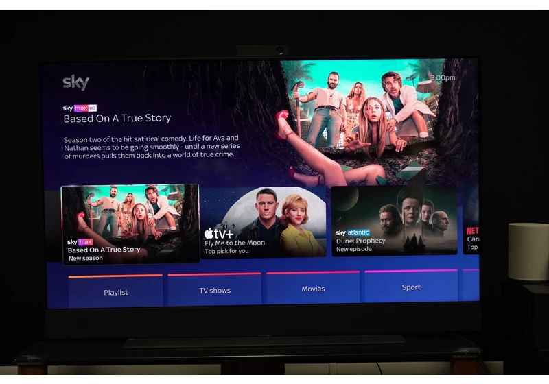 How to favourite TV shows and films on Sky Glass