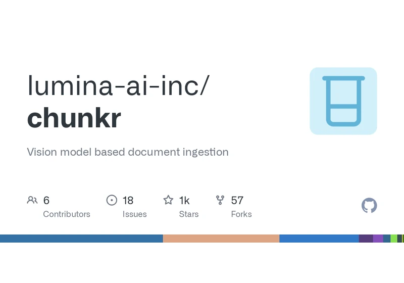 Chunkr – Vision model based PDF chunking