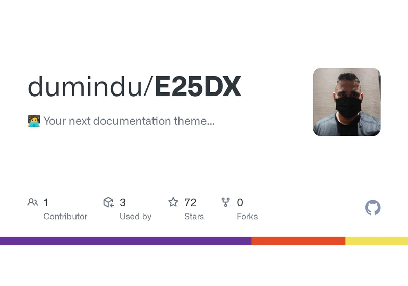 Just open-sourced E25DX: a modern Hugo theme for tech documentations