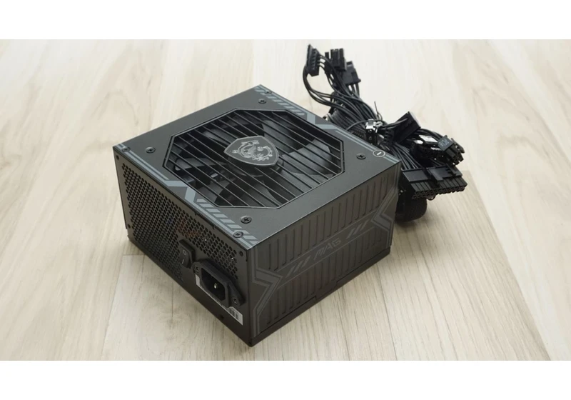  MSI MAG A550BN PSU Review 