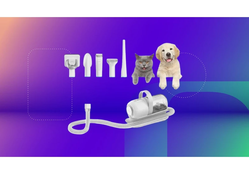 Save $45 on This Excellent Pet Grooming Kit and Vacuum With This Late Cyber Monday Deal