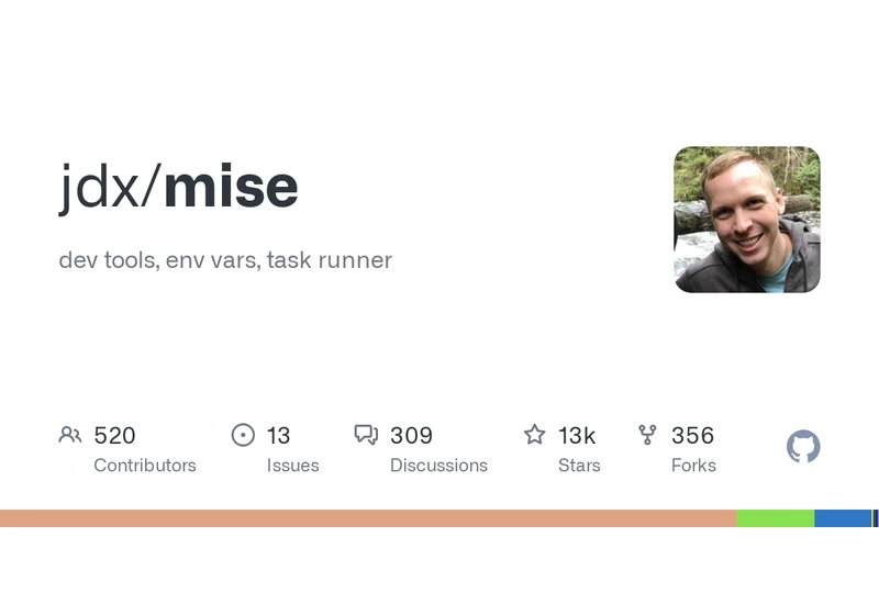 Mise: Dev tools, env vars, task runner