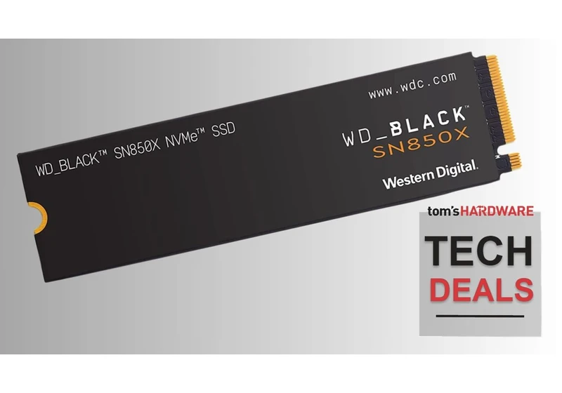  Turn up your storage with this 8TB WD Black SN850X SSD at an all-time low price 