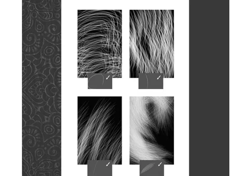 20+ Free Realistic Hair Brushes for Photoshop