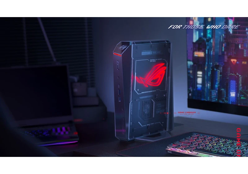  ROG NUC offers powerful performance in a smaller package than a PlayStation 5 — Asus pairs the RTX 5080 laptop GPU with a Core Ultra 9 mobile CPU 