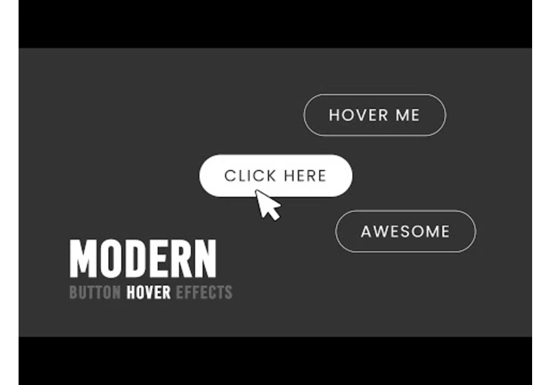 Animating Button Text with JavaScript | Modern Button Hover Effects