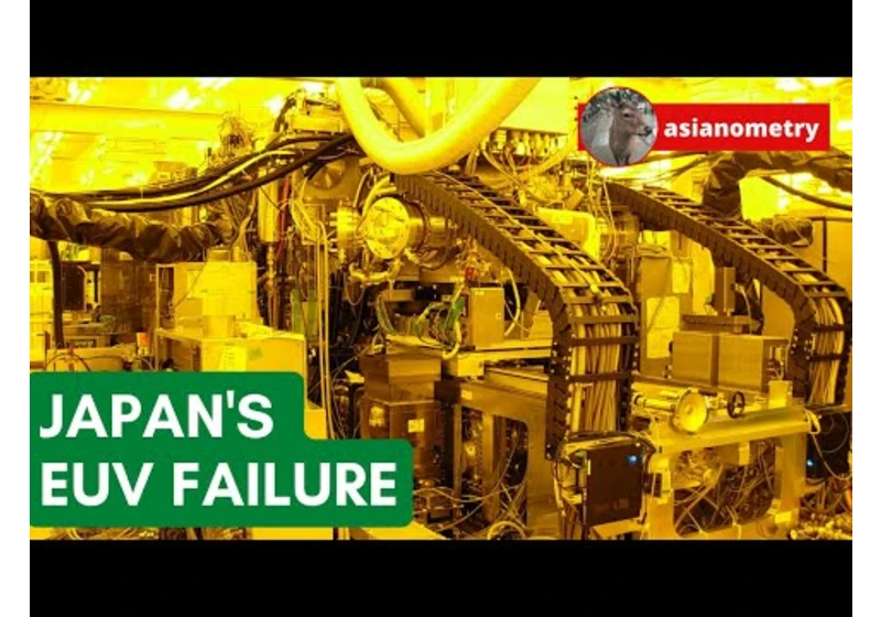 Japan’s EUV Failure