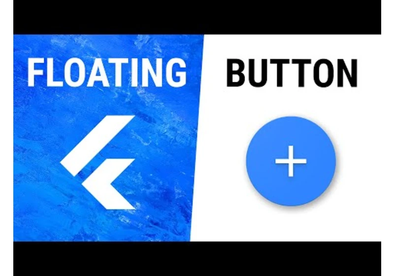 Flutter FloatingActionButton Widget