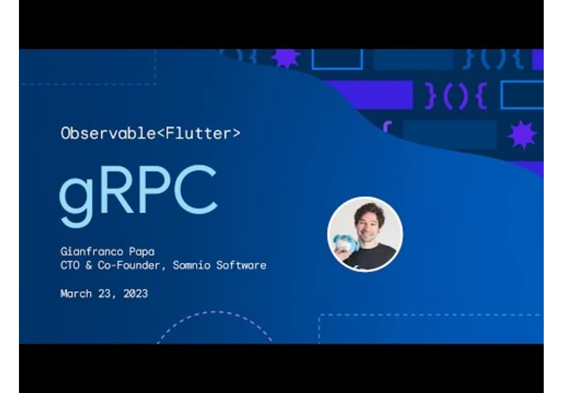 Observable Flutter: gRPC