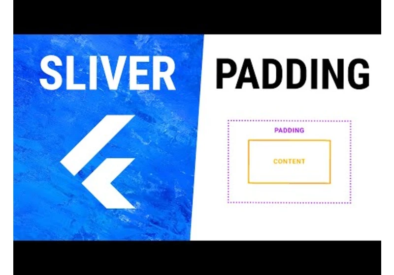 Flutter SliverPadding Widget