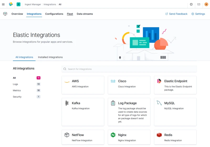 How to quickly start a full Elastic Stack by using elastic-package