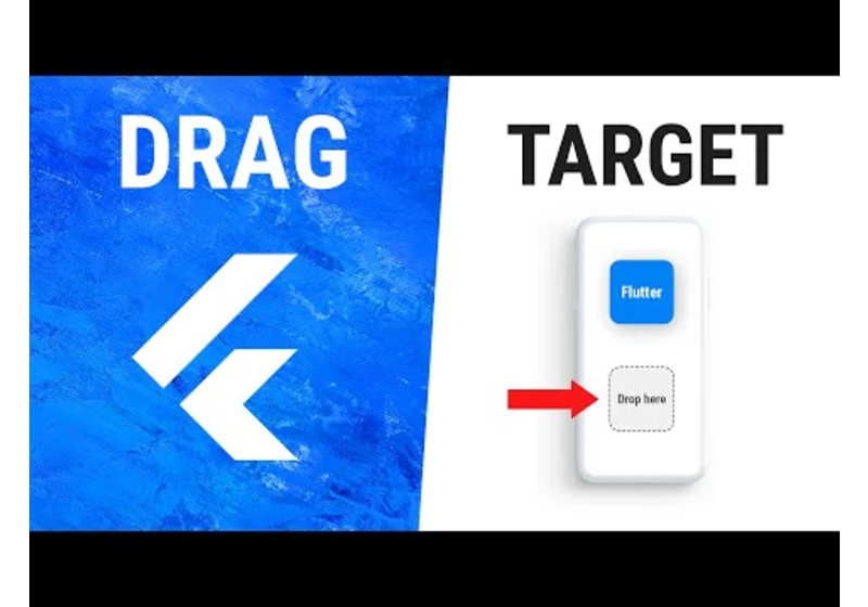 Flutter DragTarget Widget