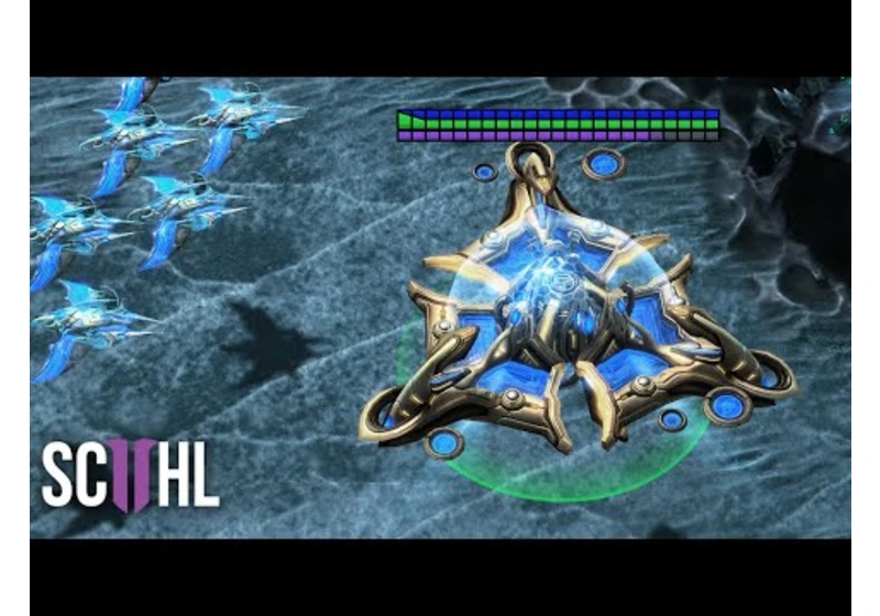 Kingcobra's 300 IQ MOTHERSHIP RUSH - Starcraft 2