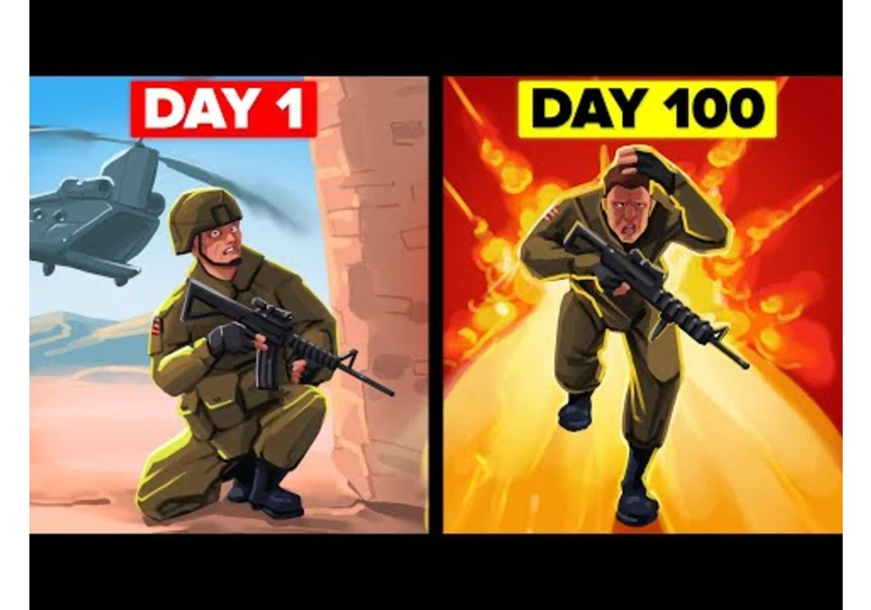 I Survived 100 Days Fighting in WORLD WAR 3 (Not Minecraft)